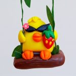 آویز آینه ماشین جوجه گنگ