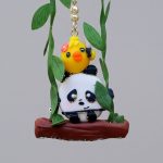 آویز آینه ماشین پاندا و جوجه