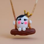 آویز موبایل پرنسس تاج‌دار (قند)